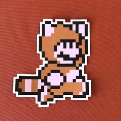 Mario Tanooki 8 Bits - Calco - comprar online