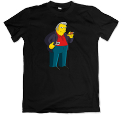 Remera los simpson tony el gordo lider de la mafia negra