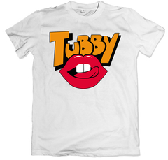 Remera retro tubby blanca