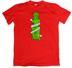 Remera los simpson venus de milo de jalea roja