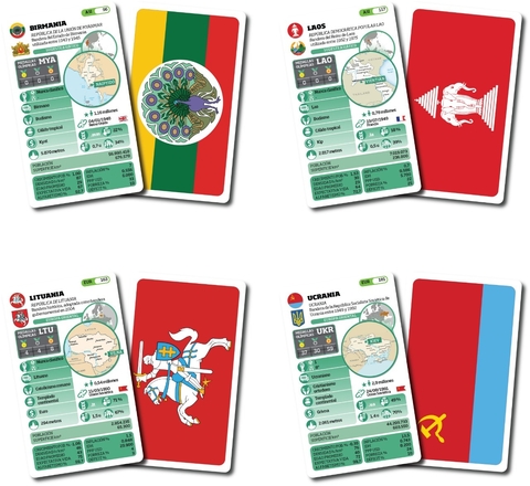 Países del Mundo - Banderas Alternativas - Edición Limitada