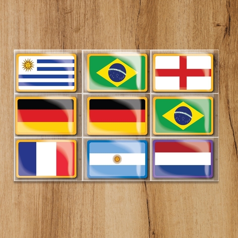 Megapack Mundialista - 6 Folios con las 54 Nuevas Especiales de "El Juego Del Mundial"