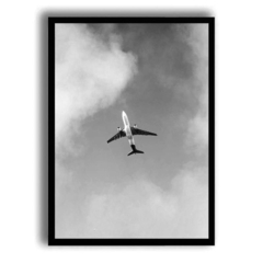 CUADRO AVIÓN ENTRE NUBES - comprar online