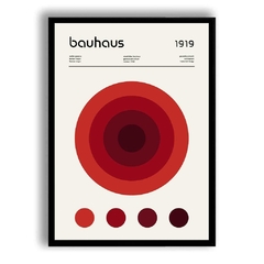 CUADRO BAUHAUS 13 ROJO