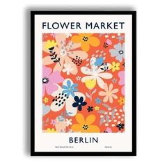 CUADRO BERLIN FLOWER MARKET