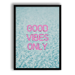 CUADRO GOOD VIBES ONLY - comprar online