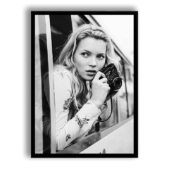 CUADRO KATE MOSS HOLGA