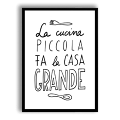 CUADRO LA CUCINA PICCOLA