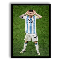 CUADRO MESSI TOPO GIGIO