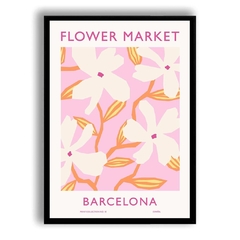 CUADRO BARCELONA FLOWER MARKET