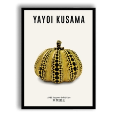 CUADRO KUSAMA YELLOW PUMPKIN