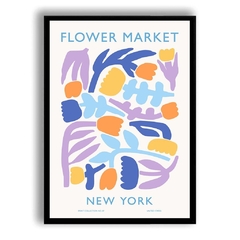CUADRO NEW YORK FLOWER MARKET
