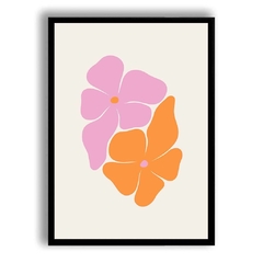 CUADRO BOLD FLOWERS II - comprar online