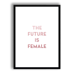 CUADRO THE FUTURE IS FEMALE