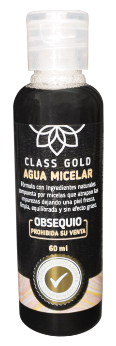 KIT CAPILAR CLASS GOLD REPOLARIZADOR & MASCARILLA NUTRITIVA GRATIS AGUA MICELAR 60ML OBSEQUIO - Class Gold Cosmetics & Magic Hair Oficial