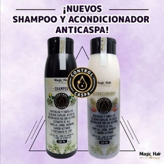 KIT MAGIC HAIR SHAMPOO Y ACONDICIONADOR CONTROL CASPA + OBSEQUIO - Class Gold Cosmetics & Magic Hair Oficial