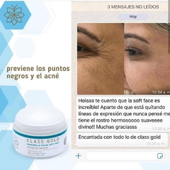 MASCARILLA FACIAL CLASS GOLD SOFT FACE 120GRS - Class Gold Cosmetics & Magic Hair Oficial