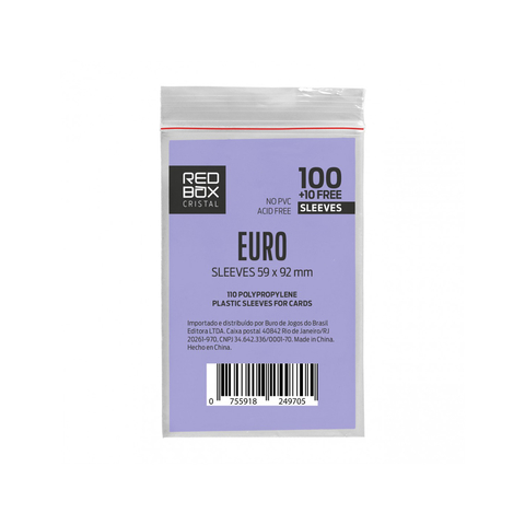 Folio Protector RED BOX Cristal EURO (59 X 92) - 110 Unidades