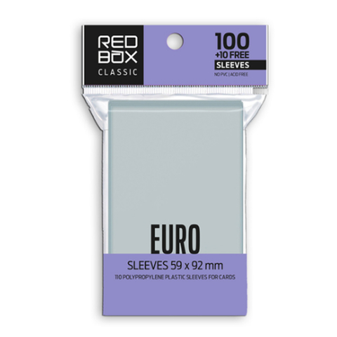Folio Protector RED BOX Classic EURO (59 x 92) - 110 unidades
