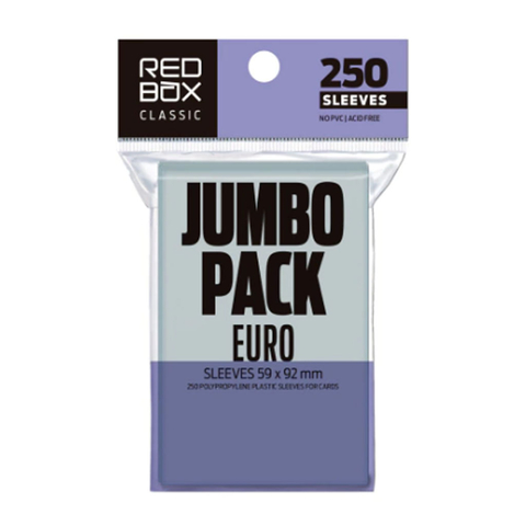 Folio Protector RED BOX Classic EURO (59 x 92) - JUMBO 250 unidades