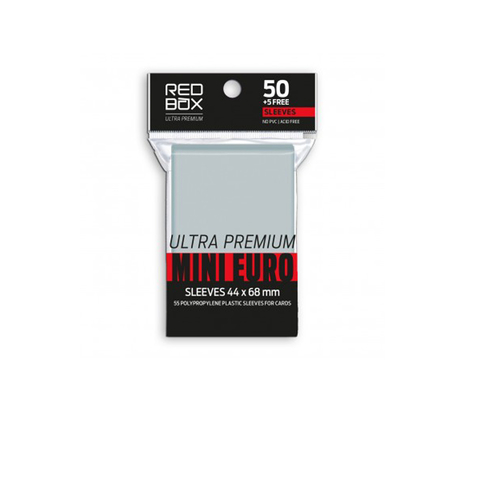 Folio Protector RED BOX Ultra Premium MINI EURO (44 X 68) - 55 Unidades