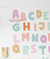 Adesivo Educativo Alfabeto - grande AM703 na internet
