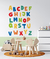 Adesivo Educativo Alfabeto - grande AM703 - Decoração infantil | Loja Printme
