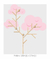 Árvore Cabideiro + adesivo rosa claro CAB003 - loja online