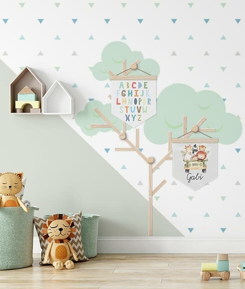 Decor Infantil Lúdica e Criativa: conheça Árvore Cabideiro da Print
