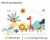 Painel de Parede Animais Safari colorido - Decoração infantil | Loja Printme