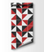 Papel de Parede Azulejo Geométrico Tricolor Red PR0575 - comprar online