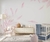 Painel de parede Aquarela pétalas rosa PP0128 na internet