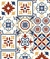 Papel de Parede Azulejo mix Itália na internet