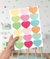 Adesivo coração colorido PR0100 - loja online