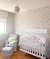 quarto de bebe menina decorar parede