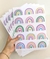 Adesivo mini arco-íris tons candycolor forte PR0193 na internet