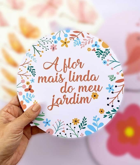 Placas Decorativas Jardim - Quarto dos Sonhos