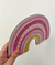 Placa decorativa arco-íris rosa PR0719 - comprar online
