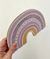 Placa decorativa arco-íris cinza PR0721 - comprar online