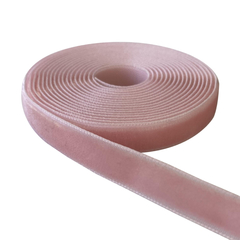 Fita Veludo Cor Rose 036 (10mm) - 5 metros