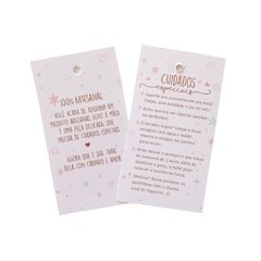 Tag Personalizada Cuidados Especiais 250g Estrelas