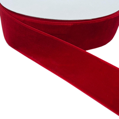 Fita Veludo Cor Vermelho 045 (40mm)