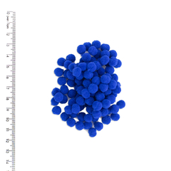 Pompom Mini Azul Royal (8mm)