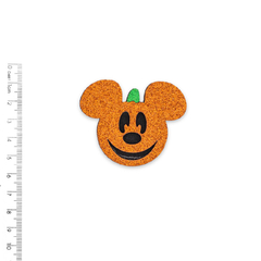 Aplique Halloween Mickey Abóbora Lonita Glitter GG - 2 unidades - comprar online