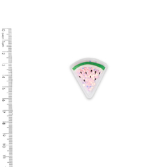 Aplique Melancia Plástico com Estrelas Rosa Claro - 2 unidades - comprar online