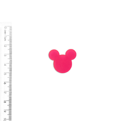 Aplique Minnie Plano Fosco Pink - 2 unidades - comprar online