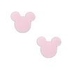 Aplique Minnie Plano Fosco Rosa Claro