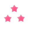 Aplique Estrela Pequena Plana Fosca Pink