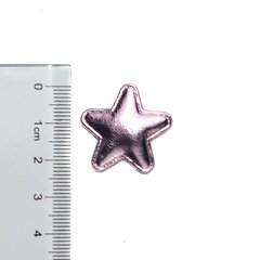 Aplique Estrela Cintilante Arredondada (Cores Mistas) - 5 Unidades - comprar online