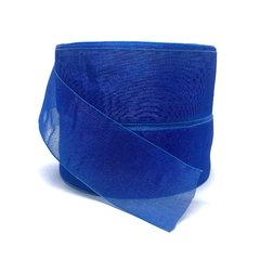 Fita Organza/Voal Sanding Azul 40